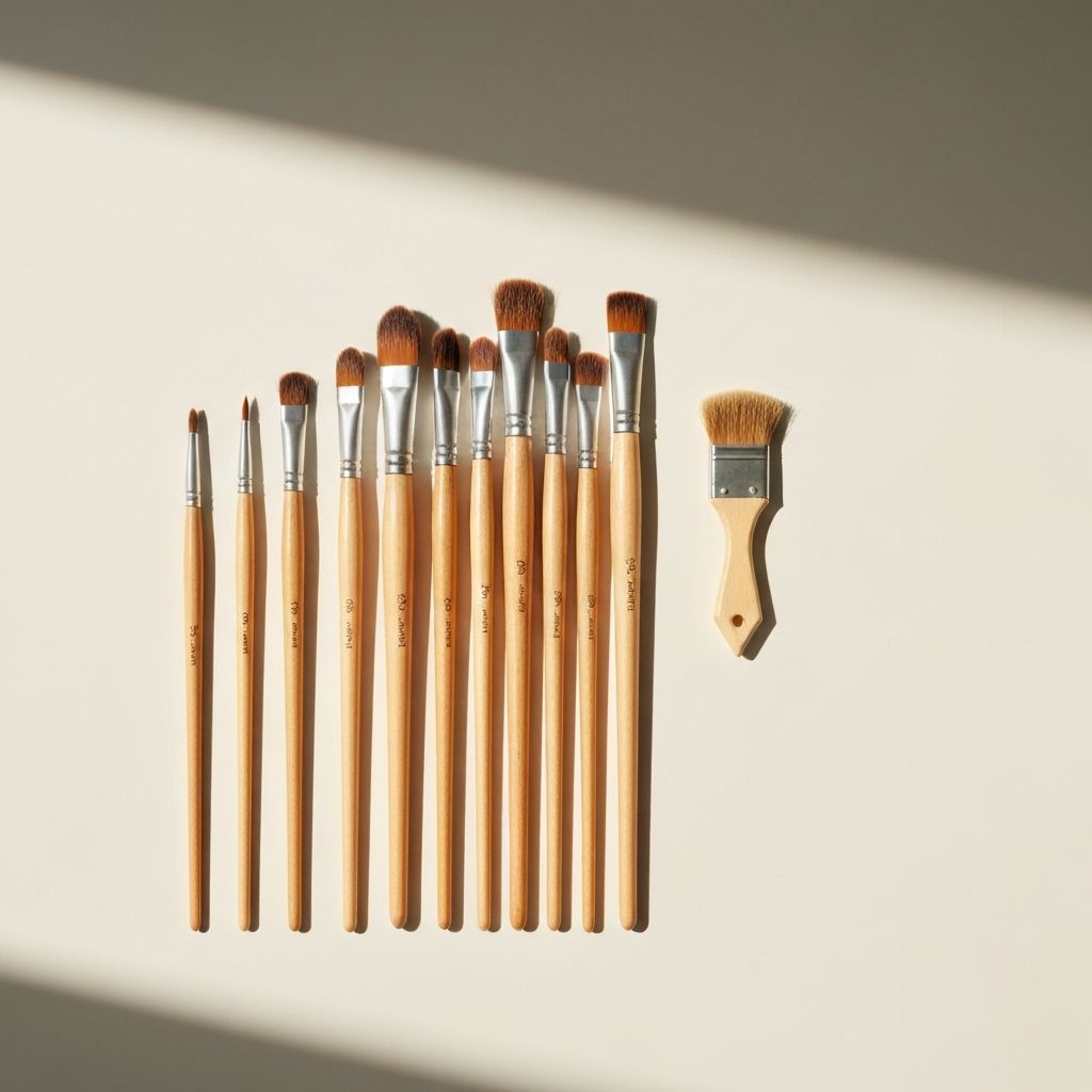 Professional Round Brush Set — 12 pcs